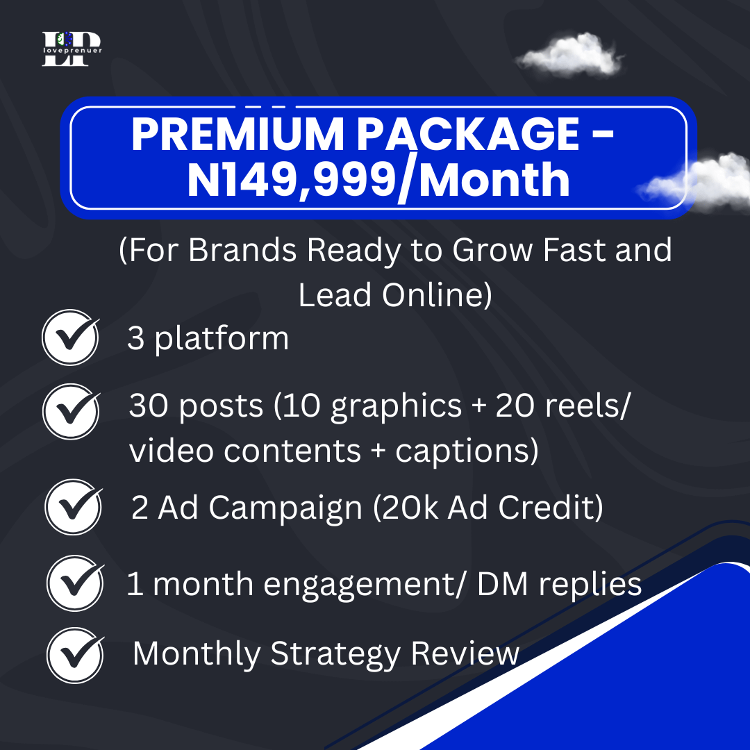 SOCIAL MEDIA MANAGEMENT & ADS (PREMIUM)