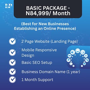 WEBSITE DEVELOPMENT AND BOOST (BASIC)