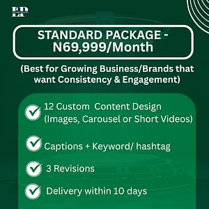 CONTENT CREATION (STANDARD)